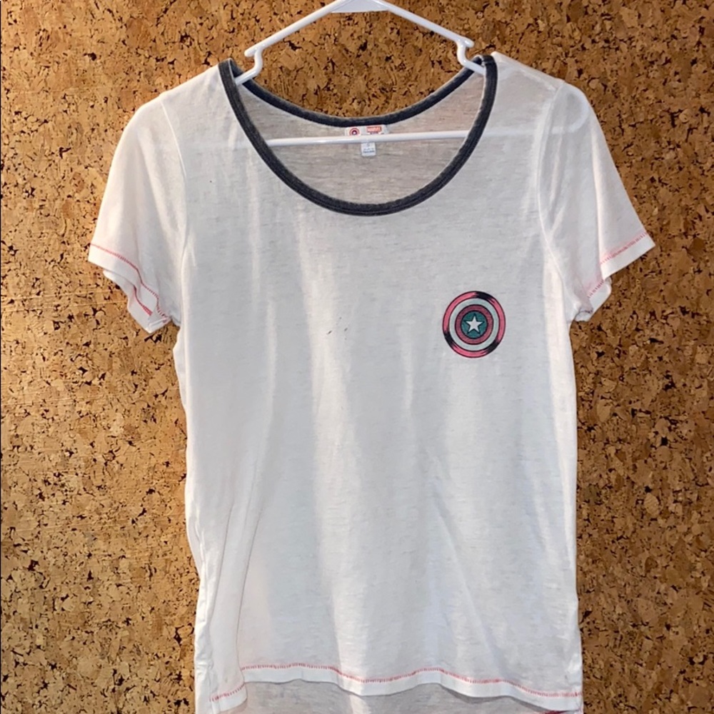 White cap America top